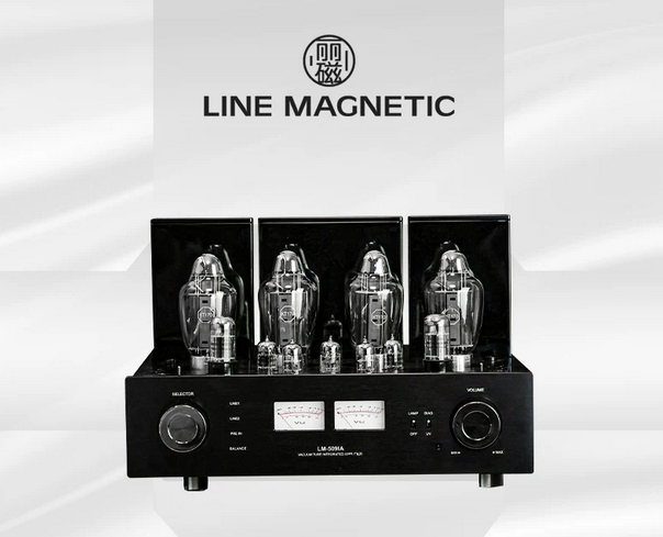 NEW factory sale Line Magnetic LM-509IA KT170*4 tube integrated Amplifier HIFI Class AB 130W*2