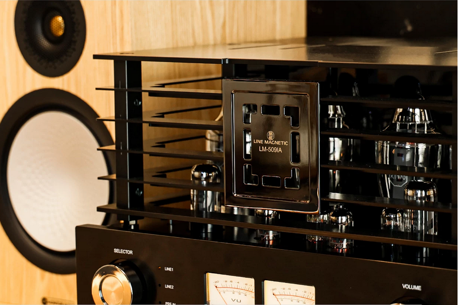 NEW factory sale Line Magnetic LM-509IA KT170*4 tube integrated Amplifier HIFI Class AB 130W*2