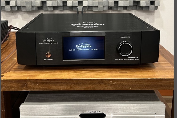 Line Magnetic LM-612NAP Vacuum Tube Network Audio Player ESS 9038PRO Chip D/A Decode Bluetooth 100% original factory and brand new