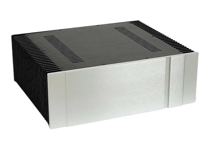 GOLDMUND or pass panel Aluminum Class A Amplifier Chassis both side heatsink amp DIY Enclosure install shell 430*150mm depth 300 350 400mm