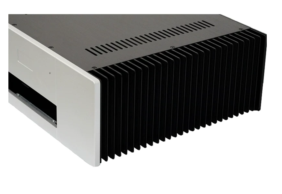 GOLDMUND or pass panel Aluminum Class A Amplifier Chassis both side heatsink amp DIY Enclosure install shell 430*150mm depth 300 350 400mm