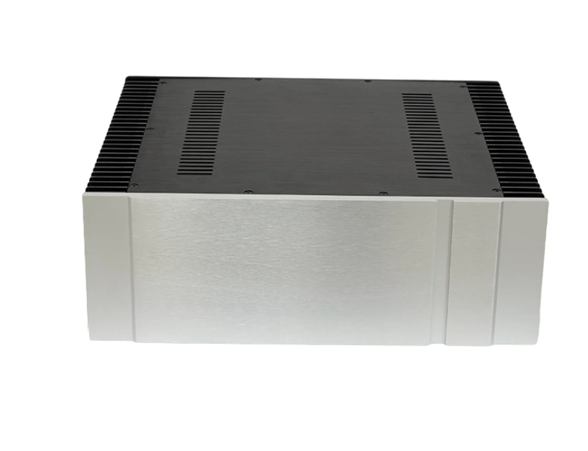 GOLDMUND or pass panel Aluminum Class A Amplifier Chassis both side heatsink amp DIY Enclosure install shell 430*150mm depth 300 350 400mm