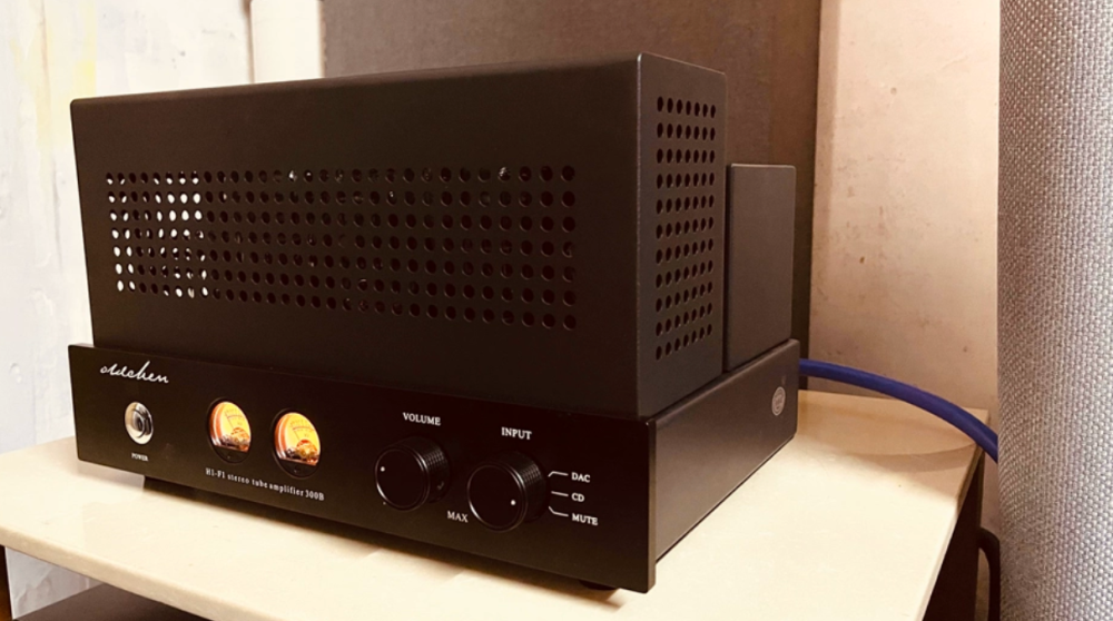 OldChen 300B Electron Tube Amplifier Single-ended Pure Class A Home Theater HIFI Sound Auido Amplifier 5U4G+274B+CVS181 with transformer cover