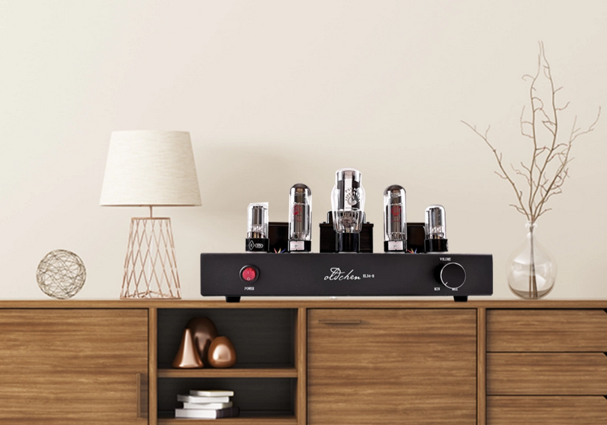 Oldchen EL34 Tube Amplifier Single-Ended Class A Handmade Amplifier Bluetooth