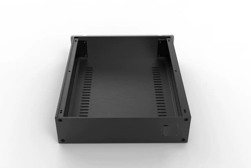 2607 full Aluminum Preamplifier enclosure HIFI DIY amplifier chassis AMP BOX power supply case