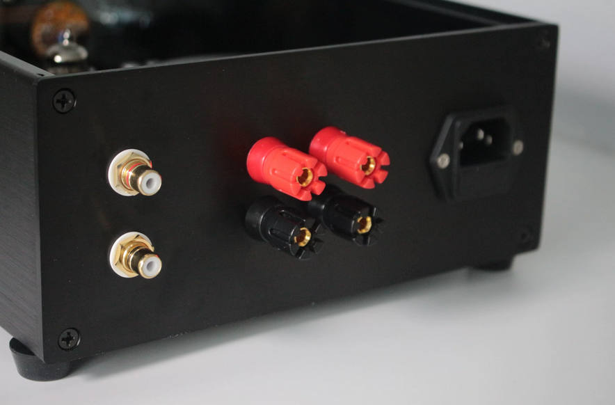 TDA7293, LM3886 L4780   6N1, 6N3, 12AX7 tube preamplifier Tube-to-solid power amplifier with double  VU Meter