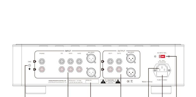 Willsenton R-11PRE Remote control hifi Pure tube preamplifier phono preamplifier support PHONO.CD.AUX1, AUX2, BALANCE input