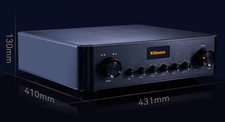 Willsenton R-11PRE Remote control hifi Pure tube preamplifier phono preamplifier support PHONO.CD.AUX1, AUX2, BALANCE input