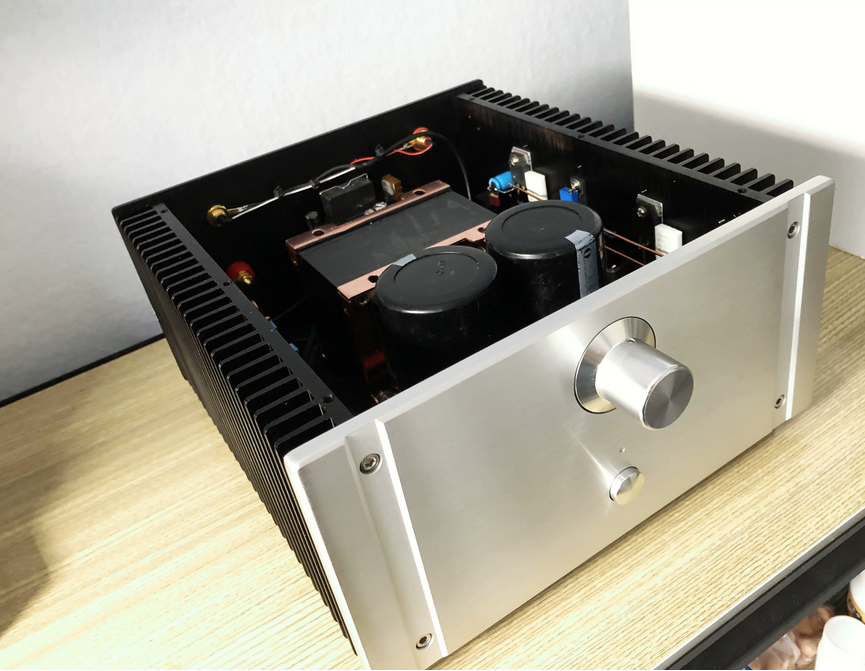 Pure hand made Class AB HIFi amplifier STK350 drives MOS field-effect transistor Beyond sk3875 lm3886 amplifier