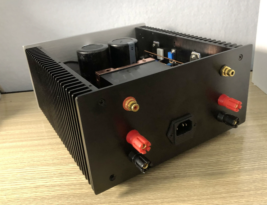 Pure hand made Class AB HIFi amplifier STK350 drives MOS field-effect transistor Beyond sk3875 lm3886 amplifier