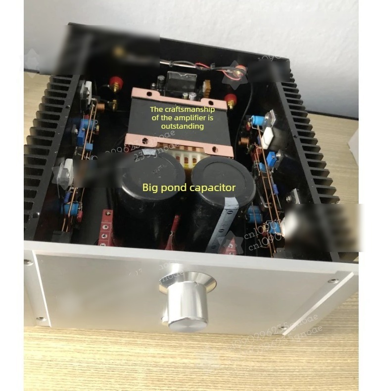 Pure hand made Class AB HIFi amplifier STK350 drives MOS field-effect transistor Beyond sk3875 lm3886 amplifier