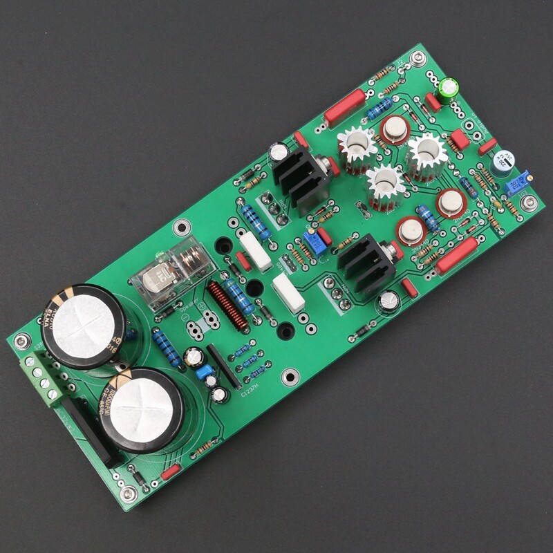 Finished Refer to the Swiss FM300A circuit mono 100W HIFI DIY amplifier  board