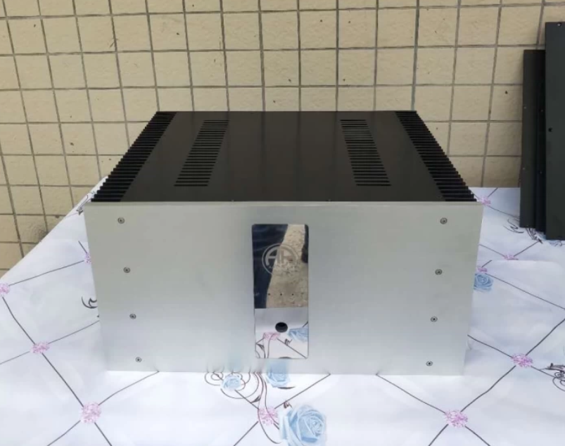 430 *250*413mm all aluminum audio power amplifier chassis rear stage Class A amplifier DIY enclosure