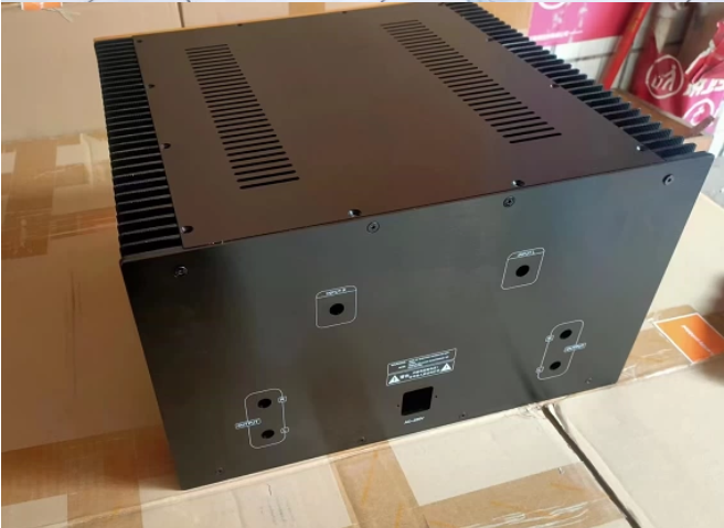 430 *250*413mm all aluminum audio power amplifier chassis rear stage Class A amplifier DIY enclosure