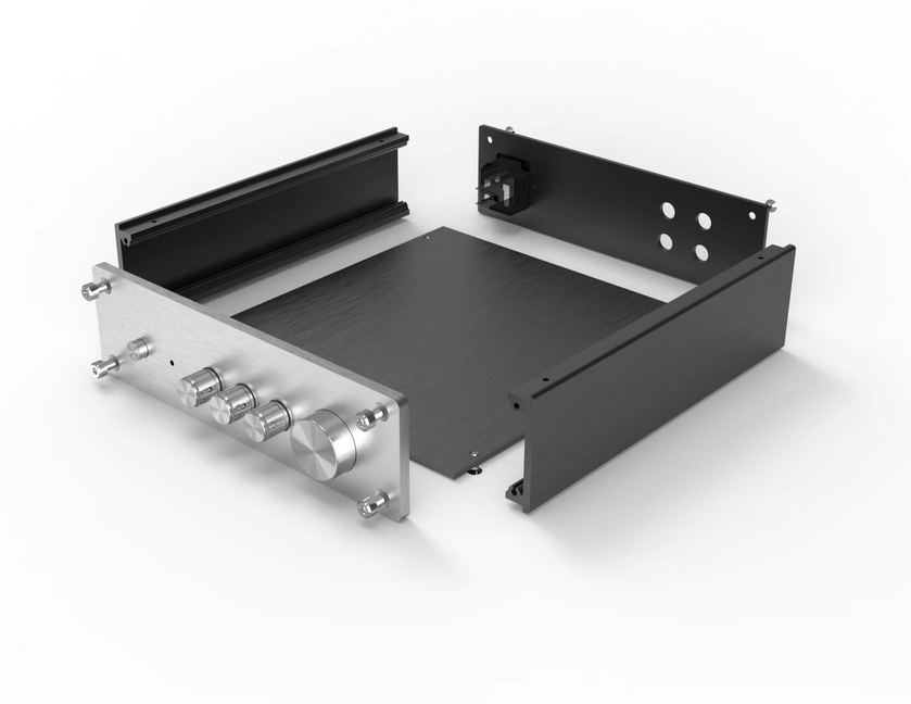 F1 Tone preamp chassis 2206 Full aluminum HIFI DIY case