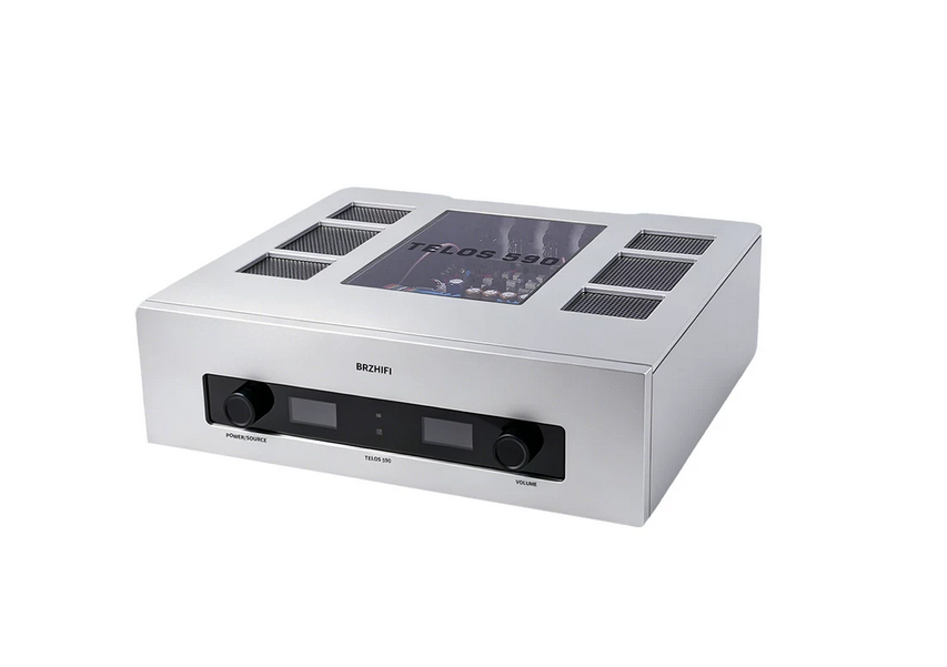 BRZHIFI TELOS-590 high home HIFI merged amplifier XLR RCA input 2.0 channel audio amplifier with remote control 200W+200W