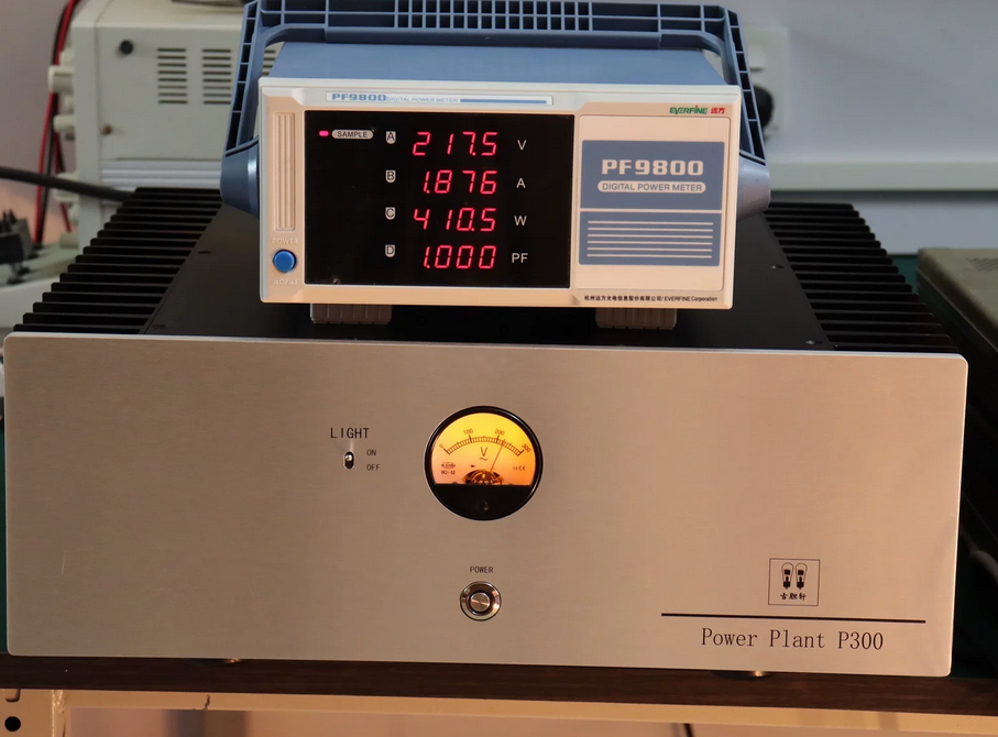 Power Plant P300 300W High purity ultra-low Regenerative audio Power Supply Power Regenerator to Upgrade Isolation Transformer 4bit output sockets