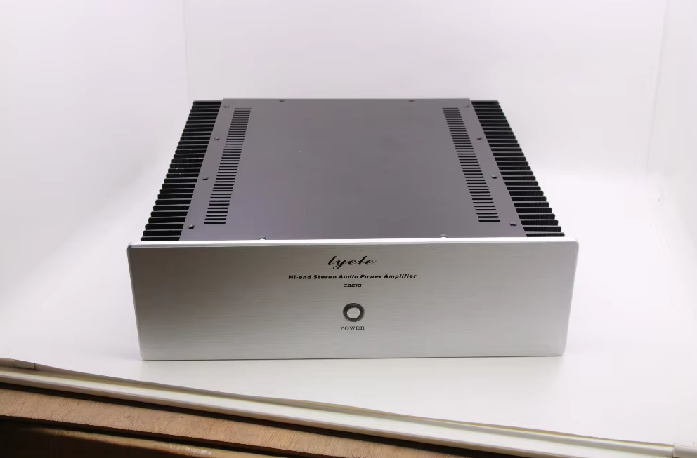 aluminum panel Class A amplifier chassis Preamp External radiator / AMP Enclosure / case / DIY box (320*100*300mm)
