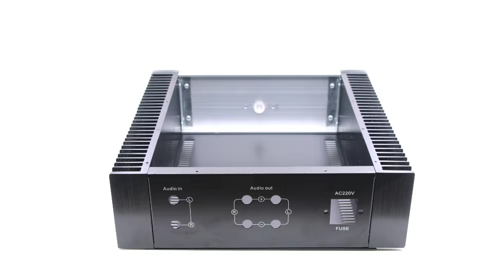 aluminum panel Class A amplifier chassis Preamp External radiator / AMP Enclosure / case / DIY box (320*100*300mm)