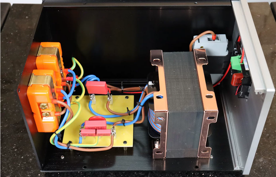 GDX-3 hand made hifi audio power processor power supply purifier power filter US/EU/UK out sockets for choose