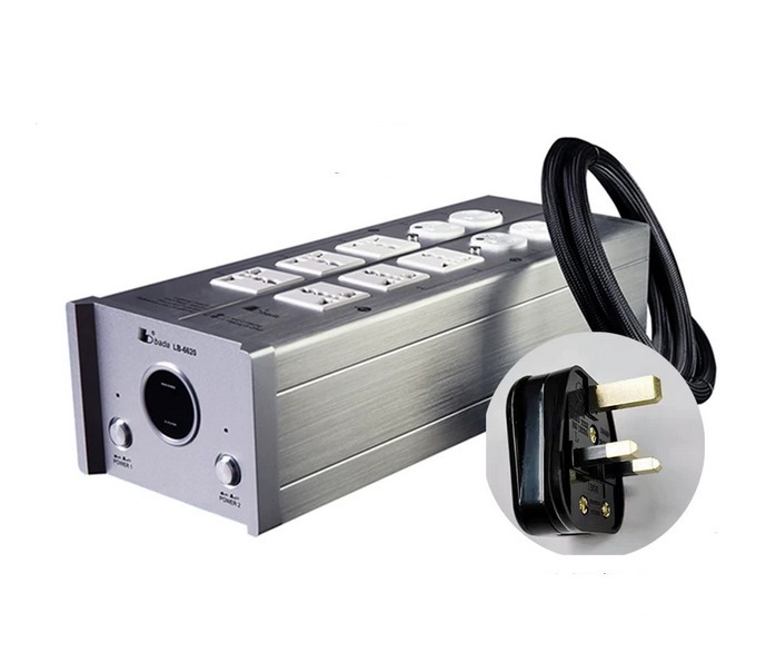 Bada LB-6620 HiFi Power Filter Plant US Socket AC Power Conditioner Audiophile Power