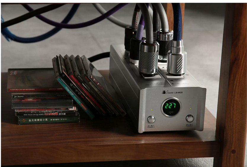 Bada LB-6620 HiFi Power Filter Plant US Socket AC Power Conditioner Audiophile Power