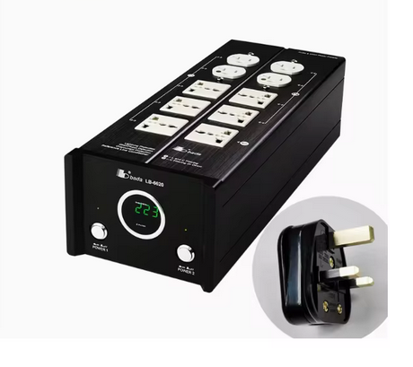 Bada LB-6620 HiFi Power Filter Plant US Socket AC Power Conditioner Audiophile Power