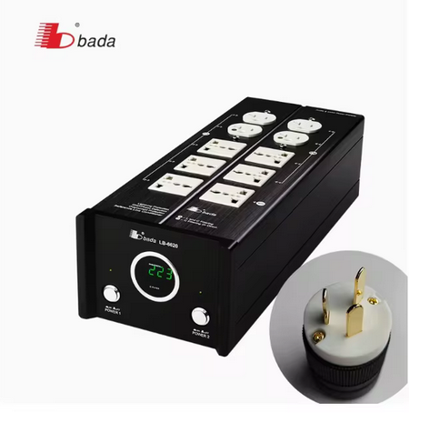 Bada LB-6620 HiFi Power Filter Plant US Socket AC Power Conditioner Audiophile Power