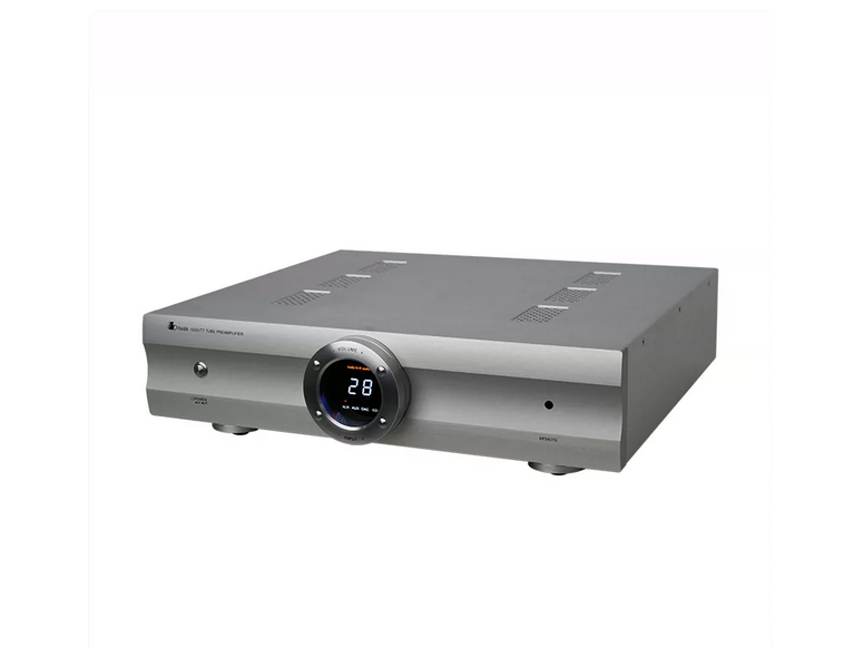 With Remote control Bada 1000VTT HIFI tube preamplifier home theater CD DAC AUX Balanced input preamp