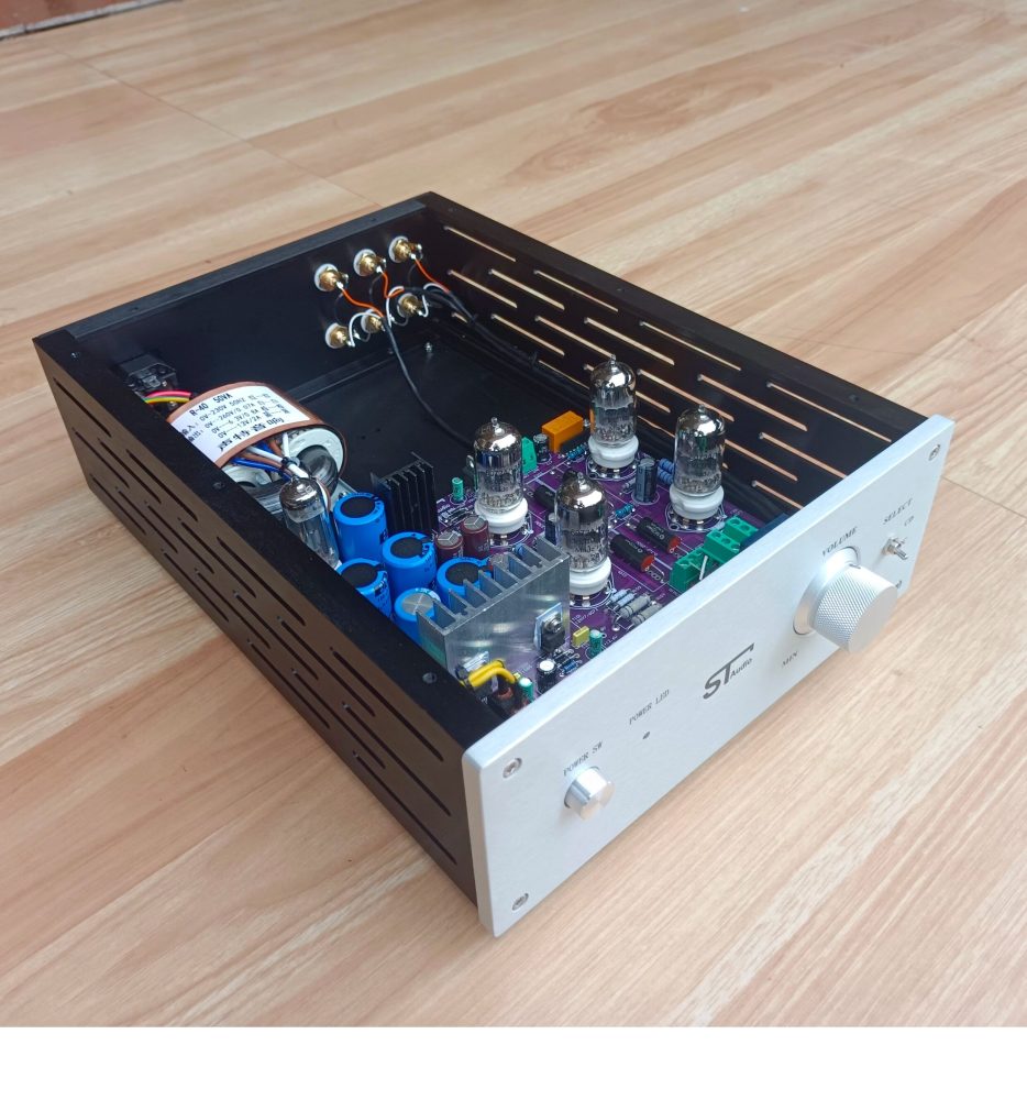 Refer to the British Kondo G-1000 circuit HIFI DIY stereo tube preamplifier