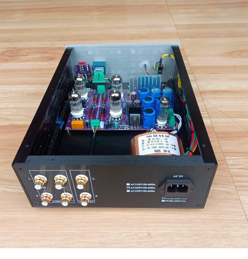 Refer to the British Kondo G-1000 circuit HIFI DIY stereo tube preamplifier