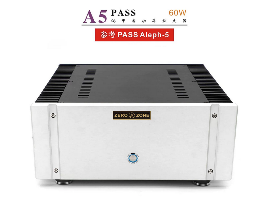 HI-END PASS A5 Mono Pure Class A Power amplifier 60W Amplifier Base On Pass Labs Aleph-5 Support XLR /RCA Input
