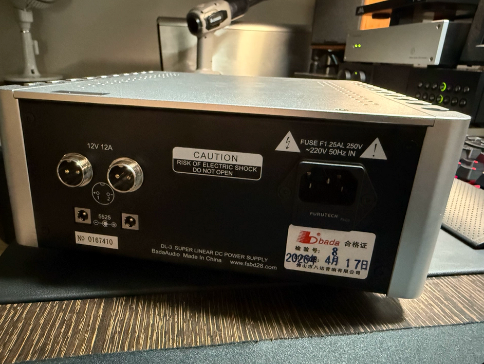 Bada DL3 high power HIFI supper Linear Stabilized DC Power Supply Dual 12V12A Supports Decoder NAS