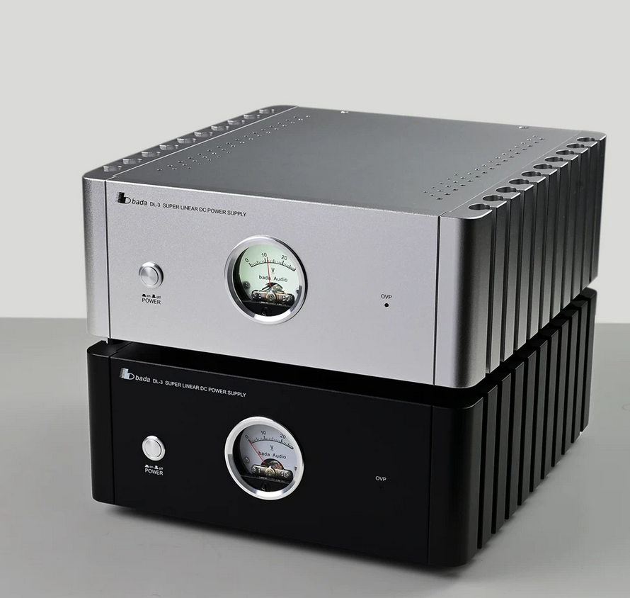 Bada DL3 high power HIFI supper Linear Stabilized DC Power Supply Dual 12V12A Supports Decoder NAS
