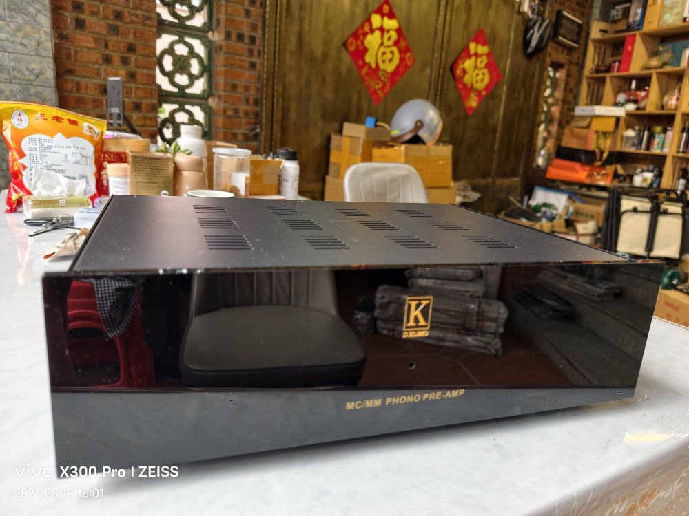 D.Klimo Audiophile tube phone amplifier chassis HIFI DIY iron amplifier case