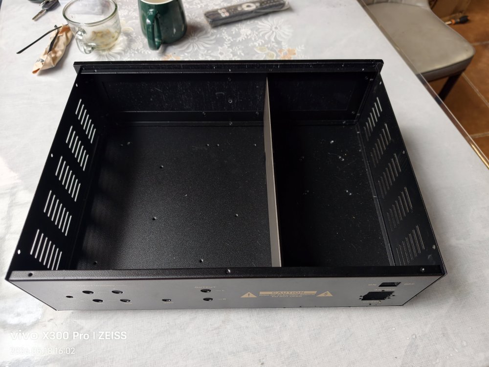 D.Klimo Audiophile tube phone amplifier chassis HIFI DIY iron amplifier case