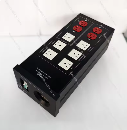 Power filter bada  HQ-6800 hifi audio US universal sockets Power purifier Anti-interference socket Lightning protection