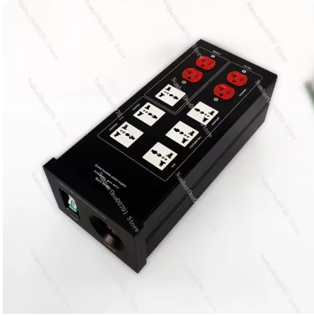 Power filter bada  HQ-6800 hifi audio US universal sockets Power purifier Anti-interference socket Lightning protection