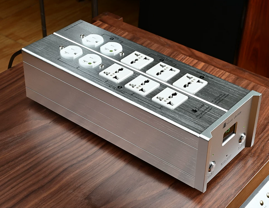 Bada 5520 hifi audio dual road sockets power filter DC isolation anti-interference elimination lightning protection multifunctional power filter