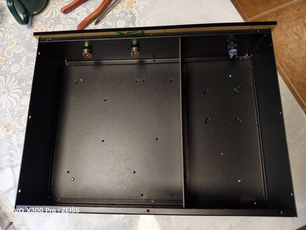 Shindo tube preamplifier chassis Petrus Iron HIFI DIY amplifier case