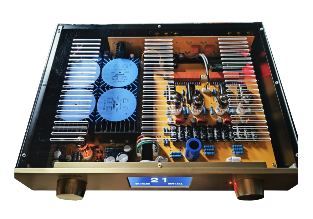 6DJ8 6922 HIFI DIY stereo Fully balanced tube preamplifier Multiple configuration options available