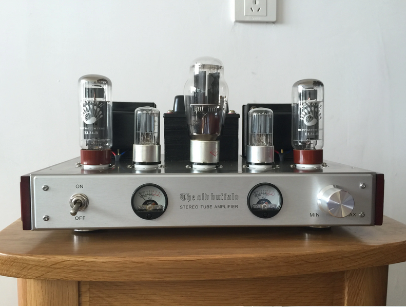 High-quality EL34 Tube Power Amplifier Fever Grade Single-ended Class A HIFI Audio Amplifier Integrated Power Amplifier