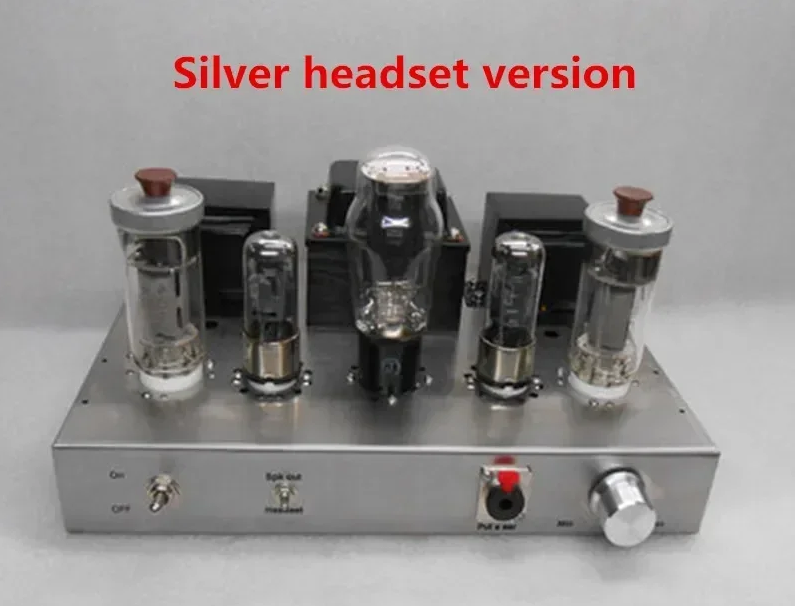 Handmade scaffolding 220V 10W + 10W 5z3p 6j8p fu50 300B vacuum tube amp Single-end Class A HiFi audio integrated Amplifier