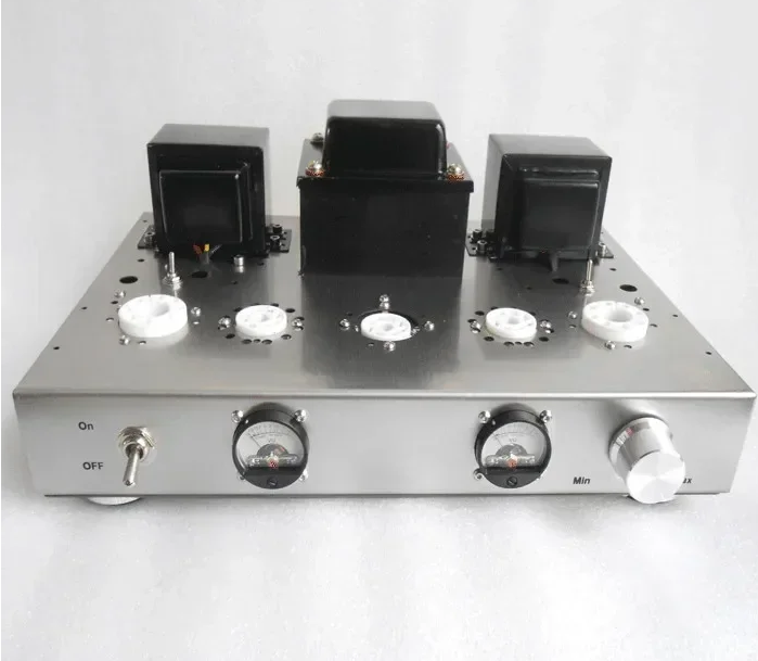 Handmade scaffolding 220V 10W + 10W 5z3p 6j8p fu50 300B vacuum tube amp Single-end Class A HiFi audio integrated Amplifier