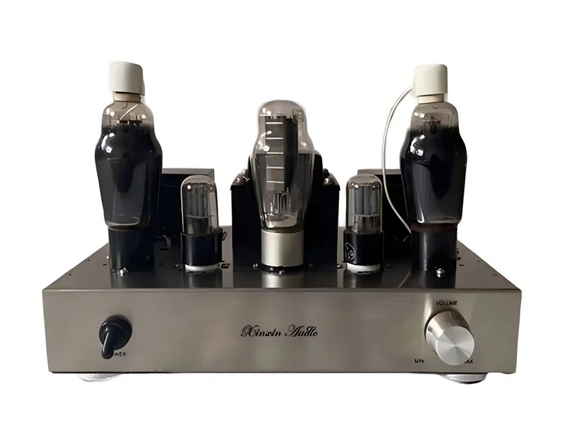 Hand-built Shed Class-A Single-ended Direct Heating Tube FD422 Tube Amplifier Finished