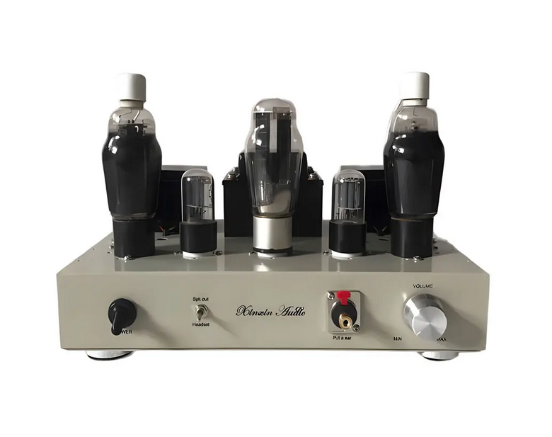 Hand-built Shed Class-A Single-ended Direct Heating Tube FD422 Tube Amplifier Finished
