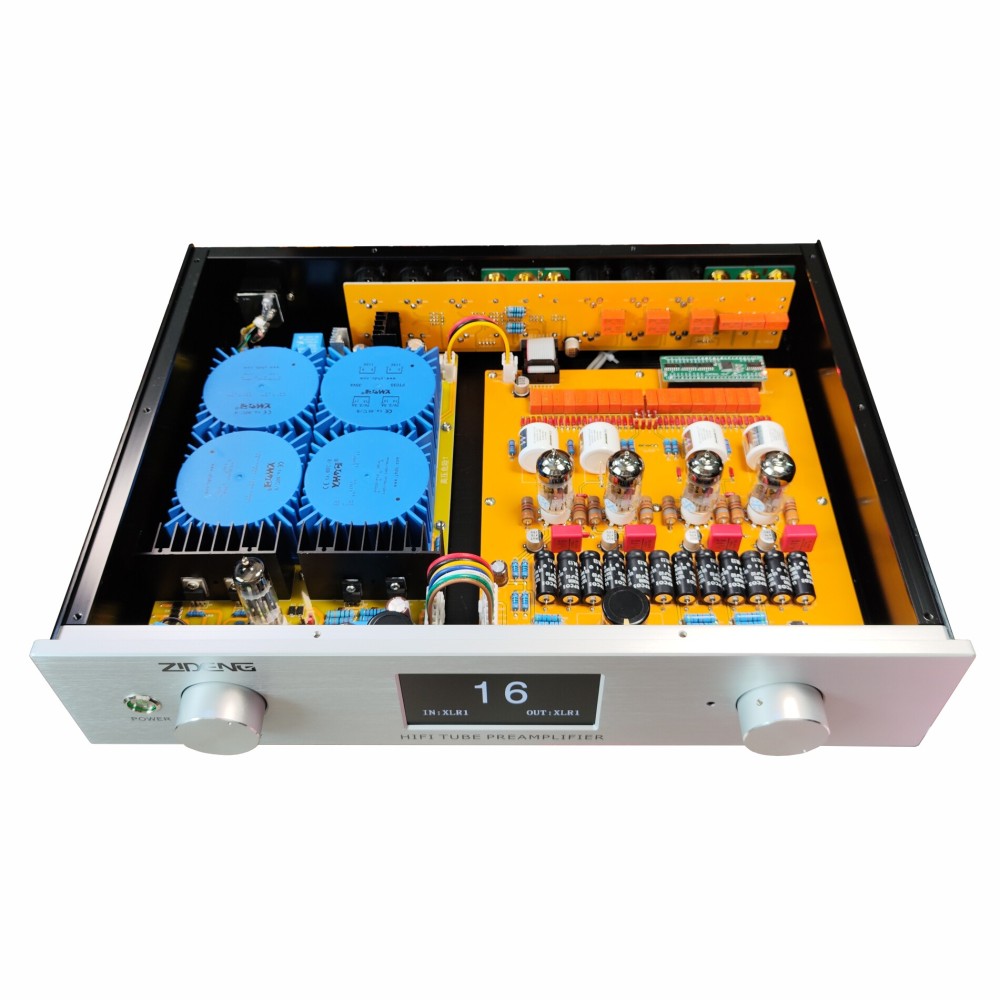 12AU7 ECC82 Conrad-Johnson cricuit Fully balanced stereo HIFI DIY electron tube preamplifier