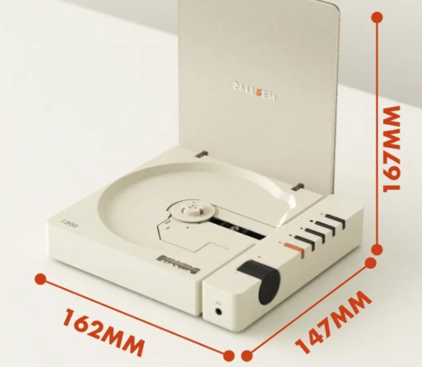 NEW retro HIFI Portable CD Player Bluetooth 5.3 Digital Optical Output Audiophile Audio Player Built-in 2000mAh High Capacity Battery