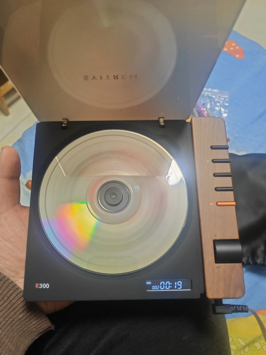 NEW retro HIFI Portable CD Player Bluetooth 5.3 Digital Optical Output Audiophile Audio Player Built-in 2000mAh High Capacity Battery
