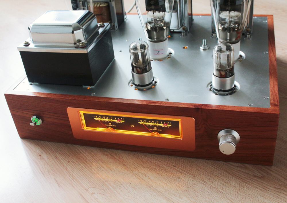 300B Hand built shed welding single ended 9W+9W stereo electronic tube amplifier